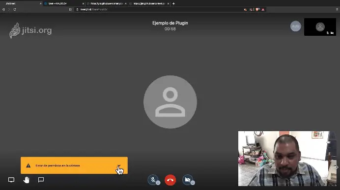 Jitsi en tu WordPress