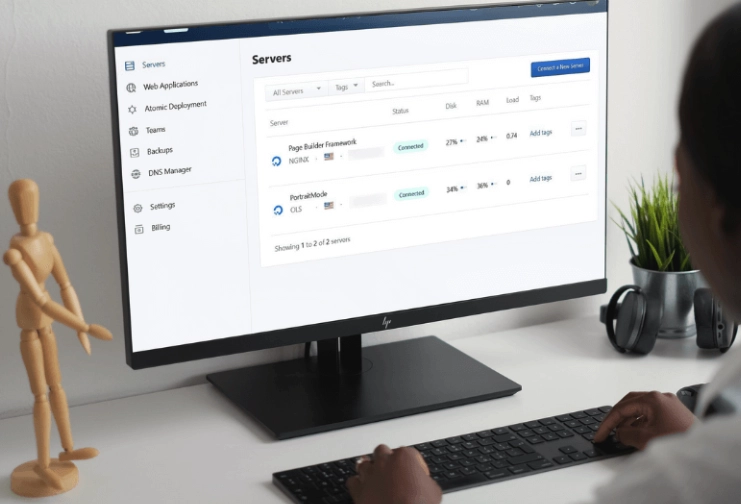 Nueva interfaz de RunCloud
