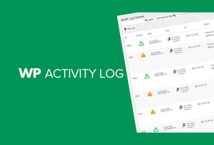 Puesta a punto de WP Activity Log