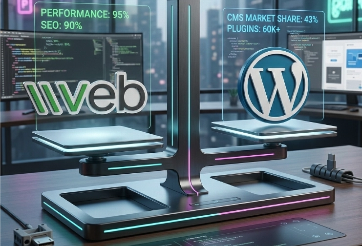 Alternativa a WordPress: Vvveb