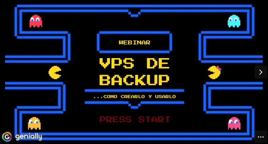 Crear VPS para backup