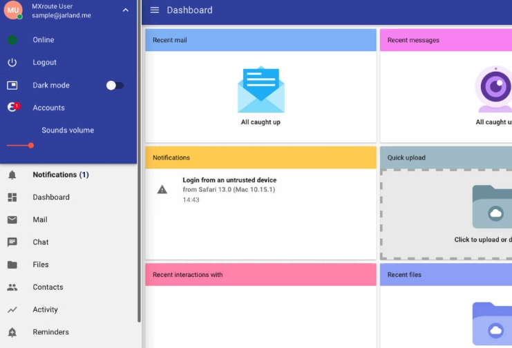 MXRoute como servidor de correo